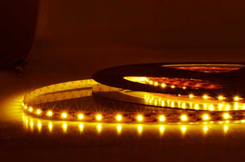 LED Strip Yellow - per 50cm