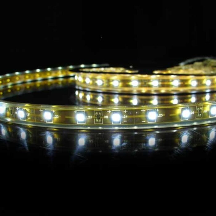 LED Strip Flexibel Waterdicht IP68 Wit per 50cm
