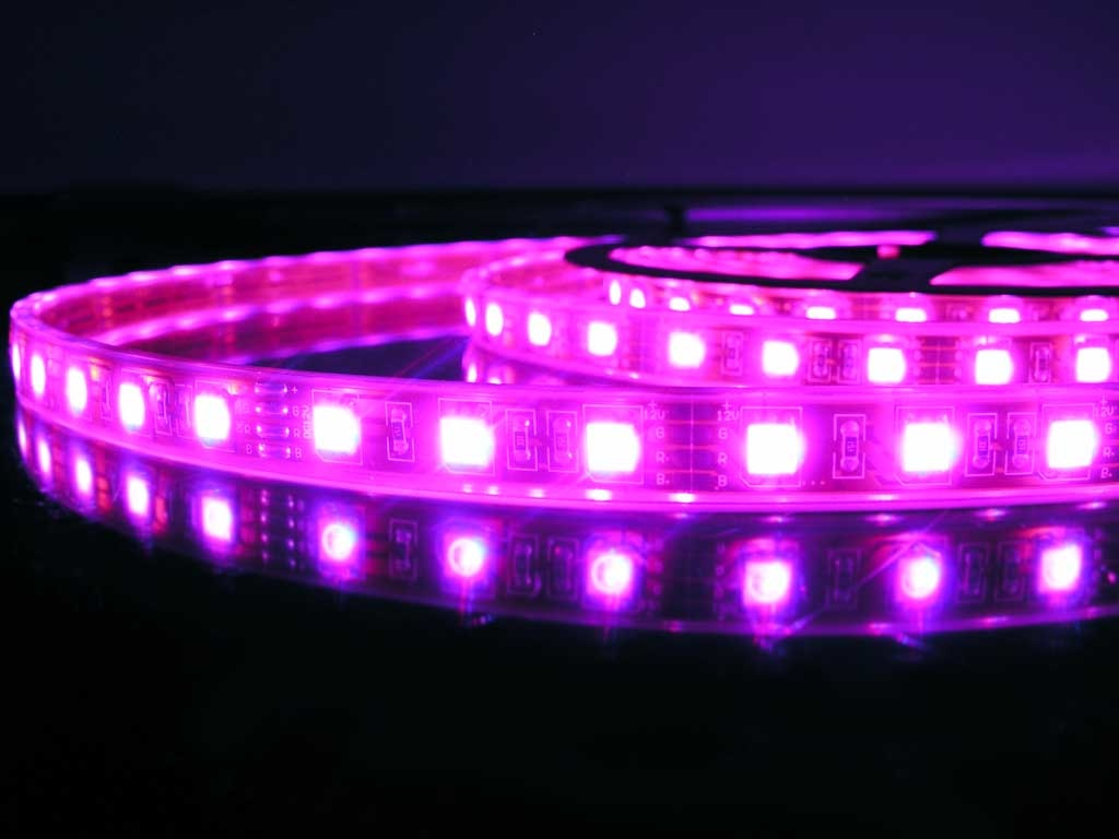 LED Streifen RGB 60 LEDs/m Wasserdicht - je 50cm