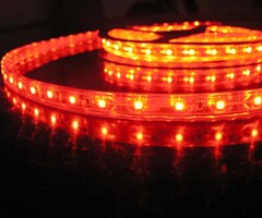 LED Strip Flex Waterdicht Rood per 50cm