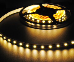 Tira LED Flexible 5050 60 LED/m - Blanco cálido - por 50cm