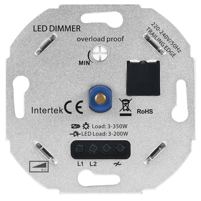 LED-Dimmer 3-350W 220-240V - Phasenanschnitt