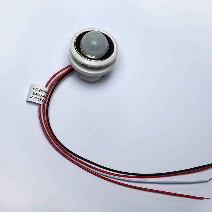 Sensor de movimiento PIR Montaje empotrado 5-24V DC 4A
