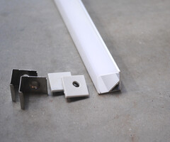 Aluminium hoekprofiel 1616B - 1 Meter