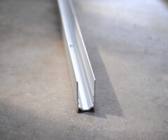 Aluminiumschiene 10x20 für RGBW Neon - 1 Meter