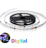 LED Strip Flexibel 30 LED/m RGB Digitaal (Magic) - per 50cm