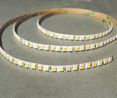 LED Strip 5mm 2835 192 LED/m Warm White ~ White - per 50cm