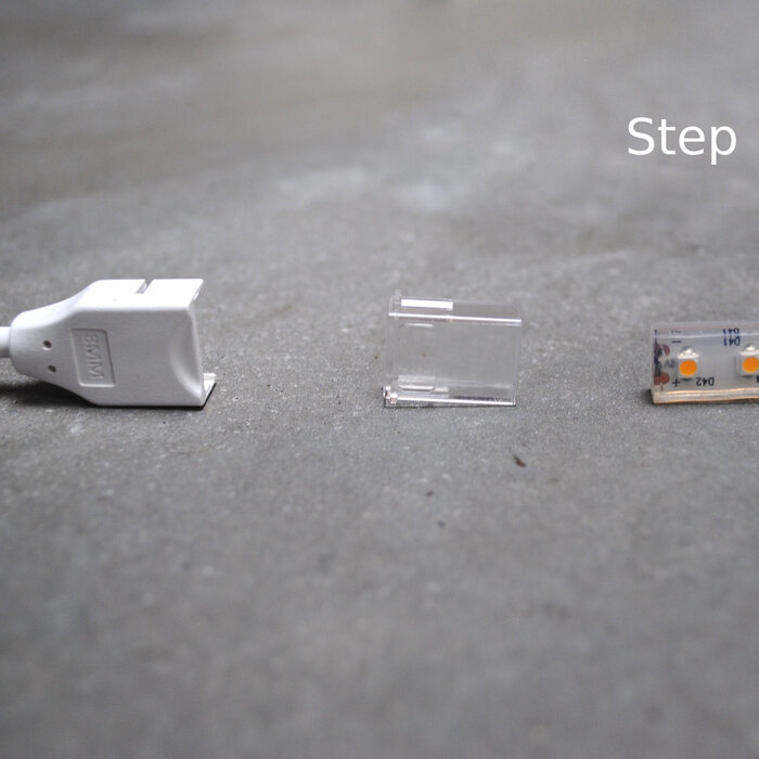 Conector sin soldadura IP67 2 pin 8mm PCB - conector con cable