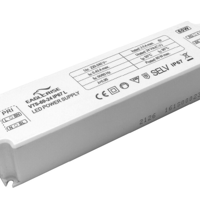 Eagle Rise Power supply 60 Watt Waterproof  PFC
