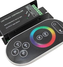 RGB Controller met touchwheel - Zwart - 8 Key