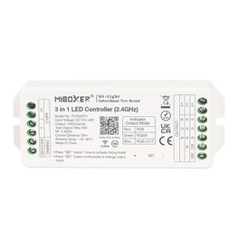 Miboxer RGB(W)(CCT)  3-in-1-LED-Controller für 4-Zonen-Fernbedienung 20 A 480 W