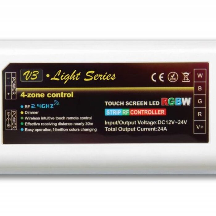 Miboxer FUT038 RGBW LED Controller for 4 Zone Remote