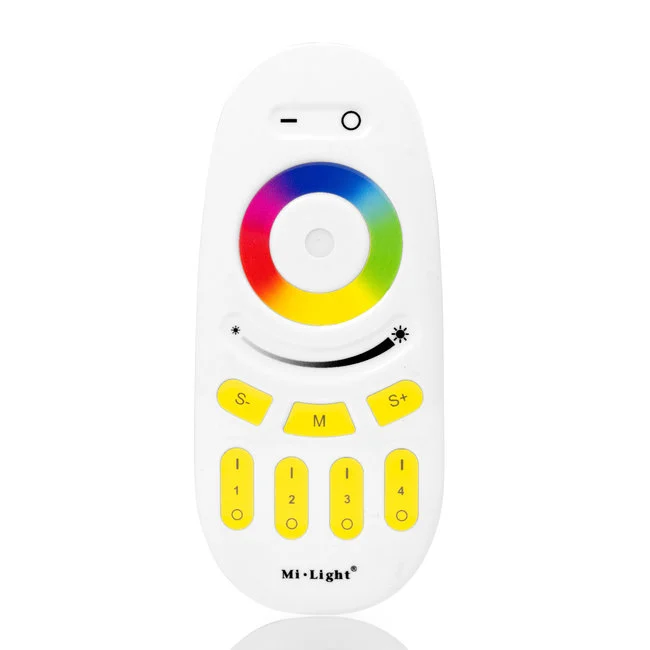 Miboxer RGBW LED 4 zone remote with color wheel FUT096