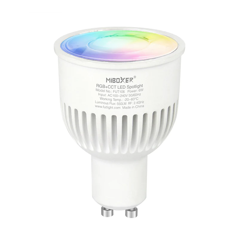 Miboxer GU10 LED Spot Milight / Miboxer GU10 6W RGBCCT Zigbee