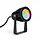 Milight / Miboxer Faretti da giardino LED 6W RGB+CCT RF IP66 Nero