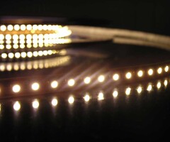 LED en bande 120 LED/m très blanc chaud - par 50cm