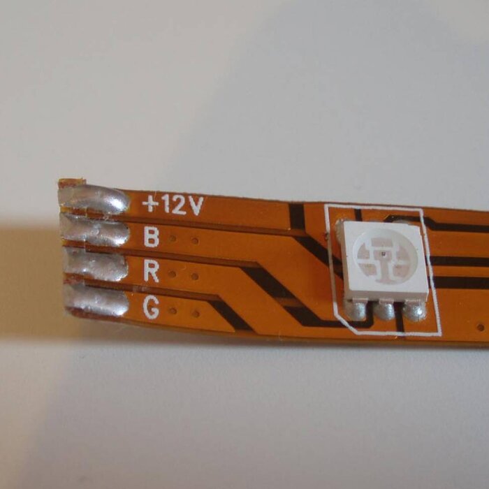 Striscia LED - RGB - 30 LEDs/m - per 50cm