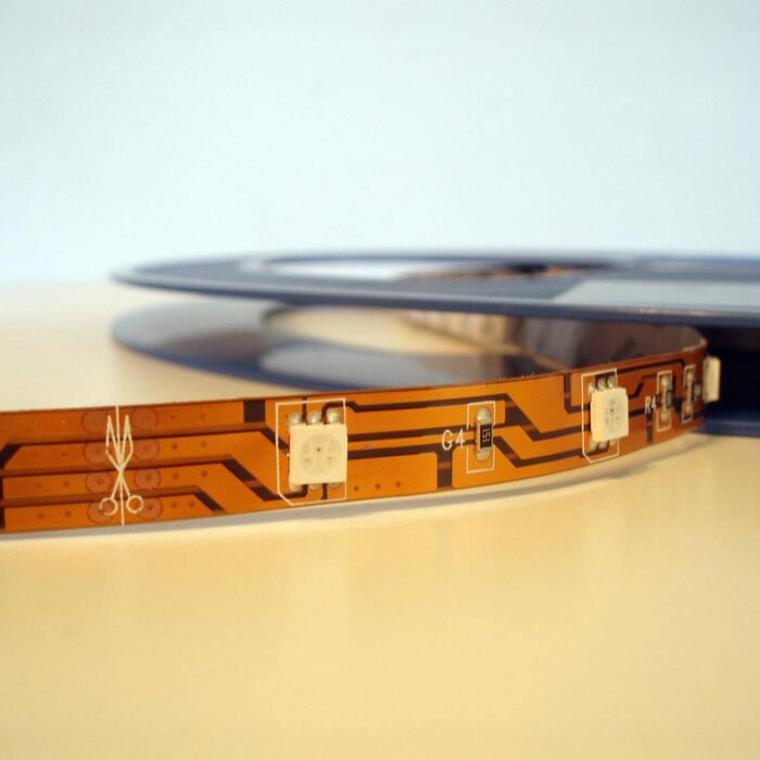 LED Strip Flexibel RGB 30 LEDs/m per 50cm