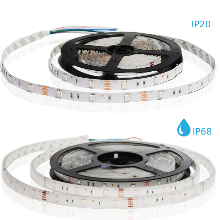 Losse RGB LED Strip 30 LEDs/m - 7.2W/m - 1 meter