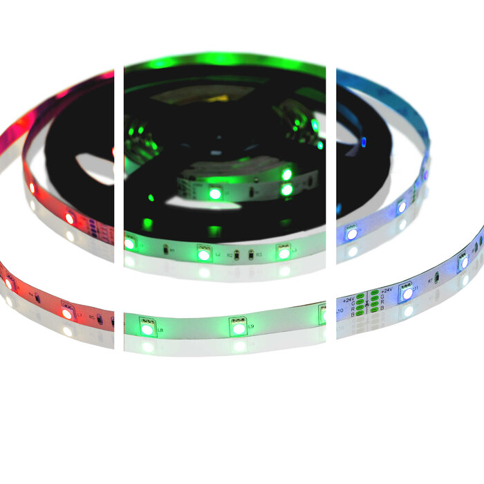 Standalone RGB LED Strip 30 LED/m - 7.2W/m - 1 meter