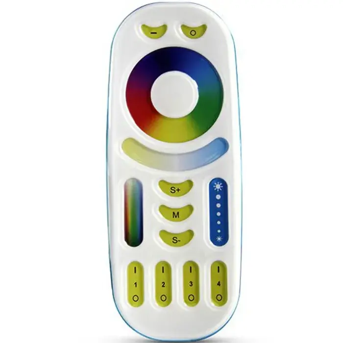 RGBCCT LED 4 zone remote with color wheel FUT092