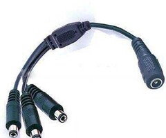 5.5mm DC 3-Way Splitter Non-waterproof
