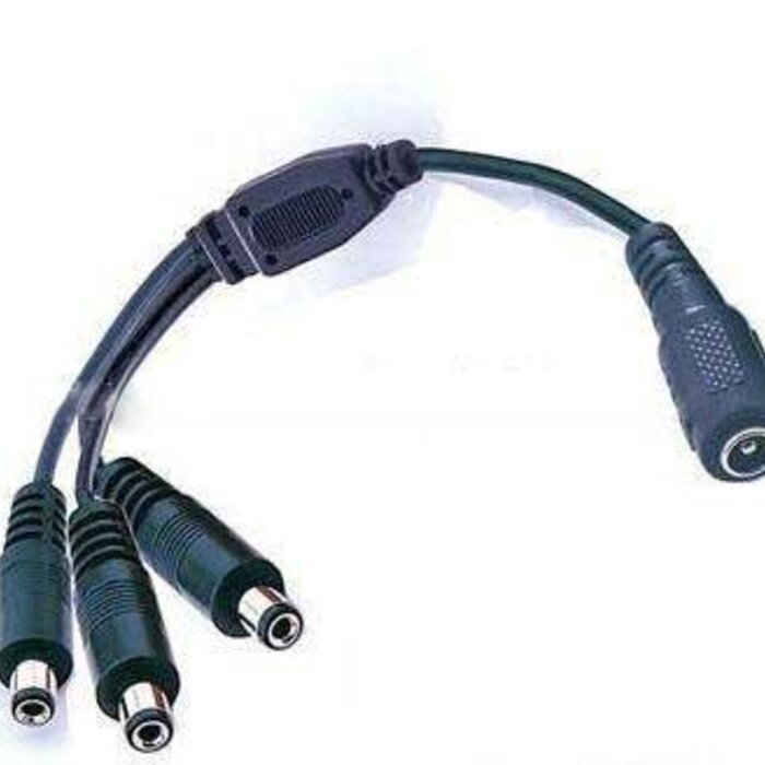 5.5mm DC 3-Way Splitter Cable - Non-waterproof