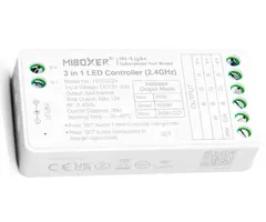 Miboxer Contrôleur LED RF 2,4 GHz RGB / RGBW / RGBCCT FUT037S+
