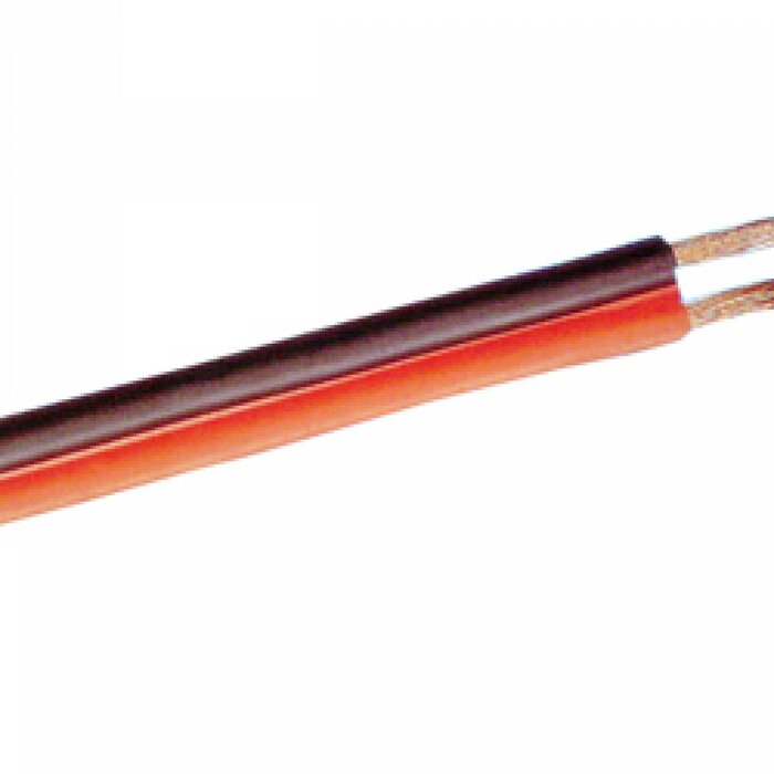 Draad (2 aderig) Rood/Zwart 25 meter