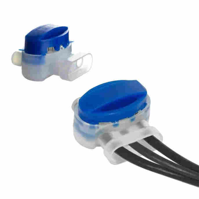 Conector de cable impermeable de 3 hilos con gel de silicona