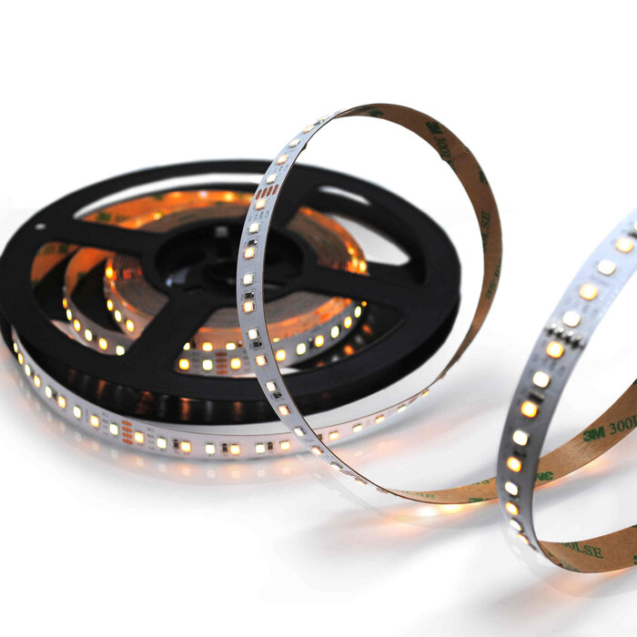 LED Streifen 2835 120 LED/m Weiss ~ Warm Weiss Farbtemperatur einstellbar - pro 50cm