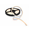 Neon Flex LED ultra sottile largo 4 mm - Bianco Caldo 3000K - 120 LED/m IP67 Impermeabile - per 50cm