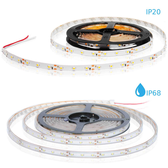 Standalone warm white (3000K) LED Strip 60 LED/m - 4.8W/m - 1 meter