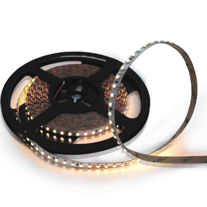 Einzelner warmweiße (3000K ) LED Streifen 120 LEDs/m - 9.6W/m - 1 Meter