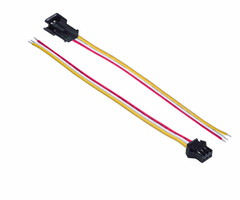 Conjunto de conectores de 3 pines (1x macho y 1x hembra)