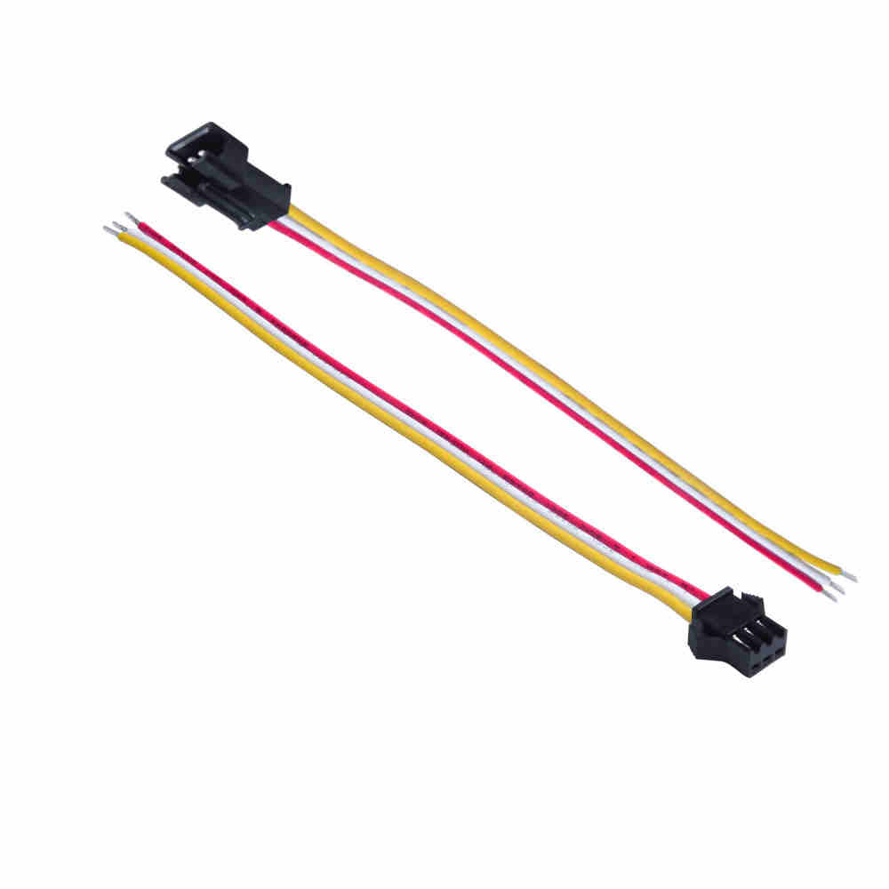 Set van 3-pins connectors (1x Male & 1x Female)