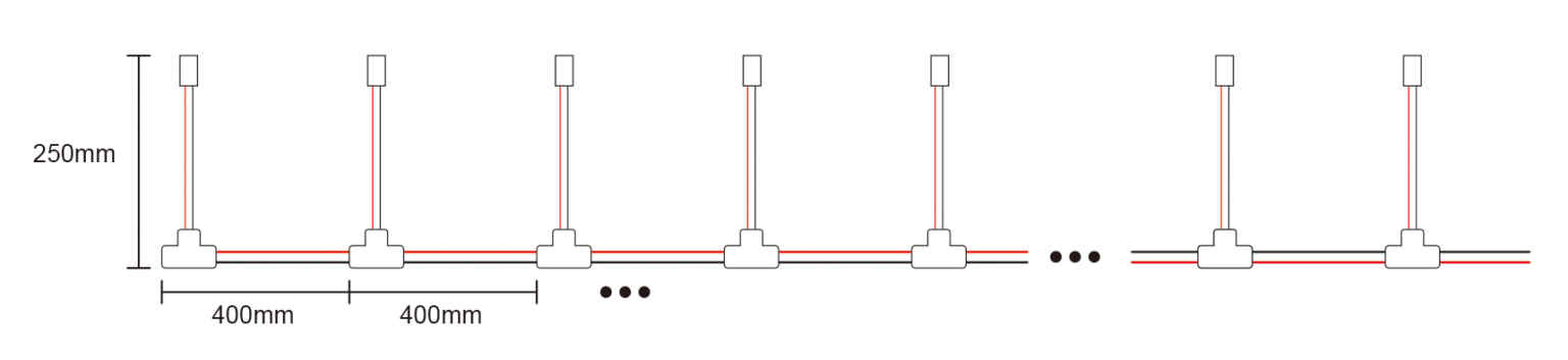 Miboxer T-Splitter Cable for Stair Lighting BS-TL