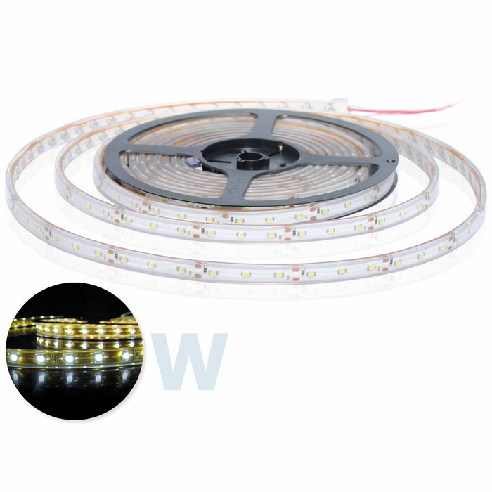 LED Strip Waterdicht Neutraal Wit 4.8W/m IP68 per 50cm