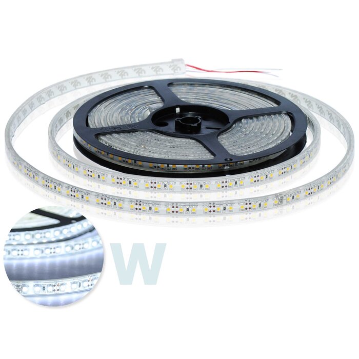 LED en bande Étanche Blanc neutre - 120 LED/m 9.6W/m IP68 - par 50cm