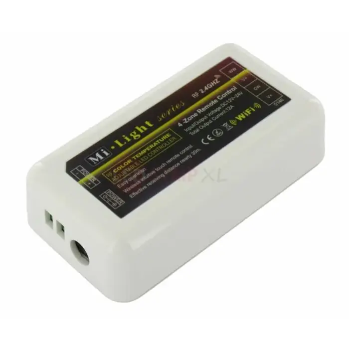 Miboxer FUT035 Dual White LED Controller voor 4 zone remote