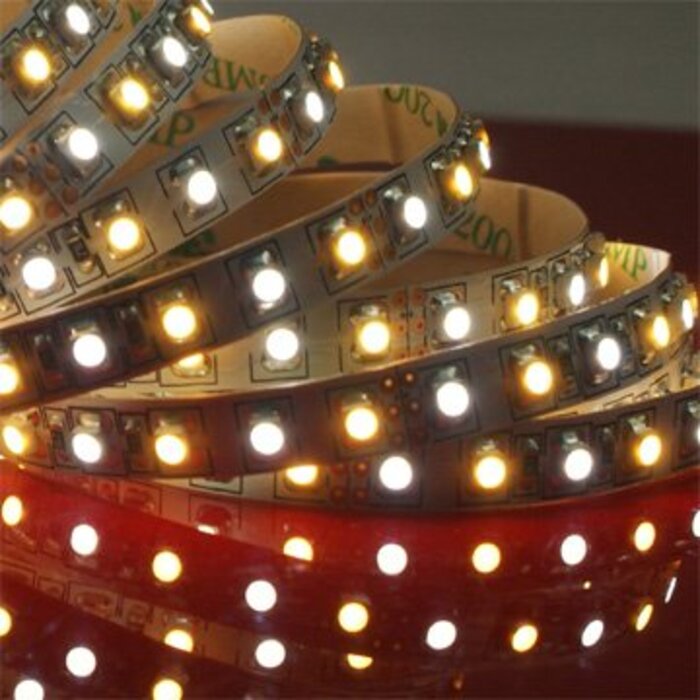 LED Strip 2835 60 LED/m Warm White ~ White Color Temperature Adjustable - per 50cm