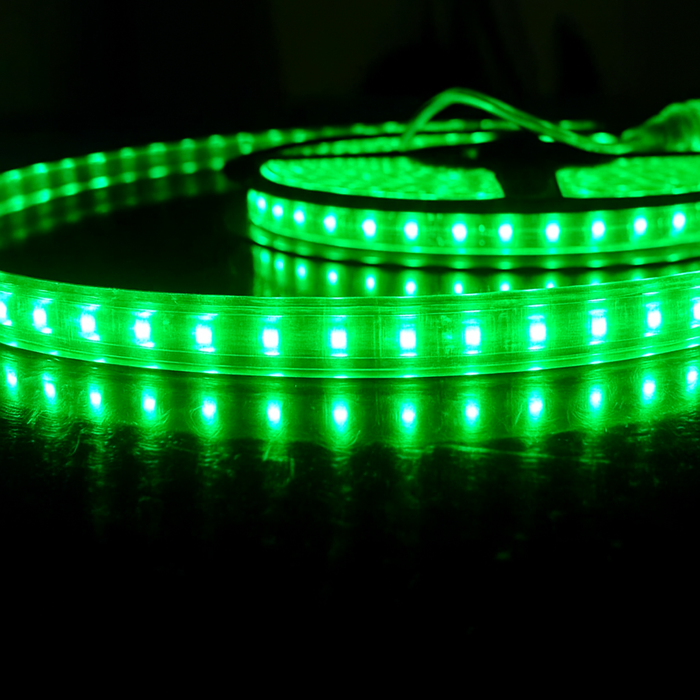 Tira LED Flexible Impermeable 120 LED/m Verde - por 50cm