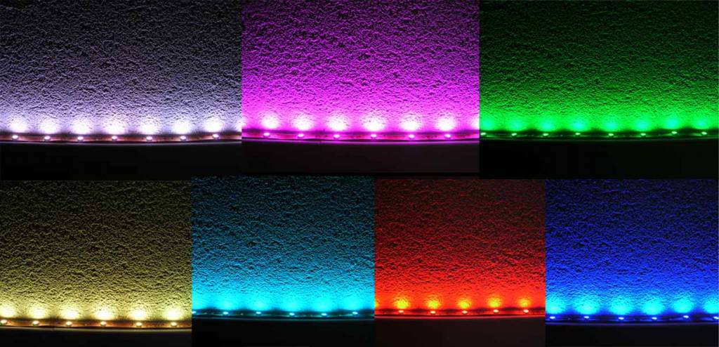 RGB Multicolor 30 LED / m - 5 Meter Komplett - In Blisterverpackung