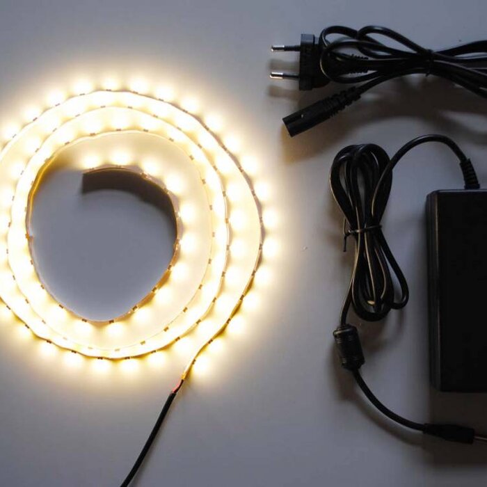Warm Weiß 60 LED / m Komplett