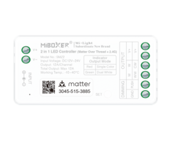 Miboxer Controlador LED Matter SMZ2 2 en 1