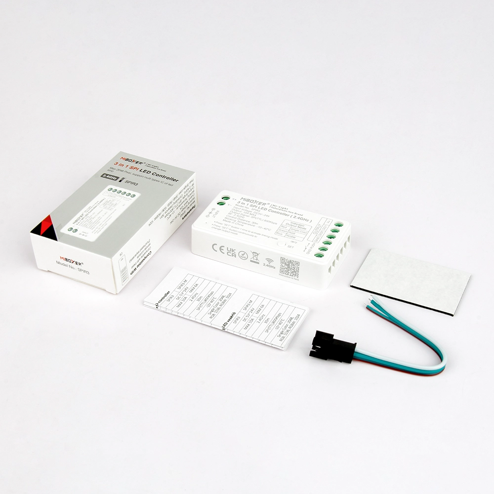 Miboxer SPIR3 3-in-1 SPI LED Controller 5-24V für WS2812 / SK6812 Pixel LED Streifen