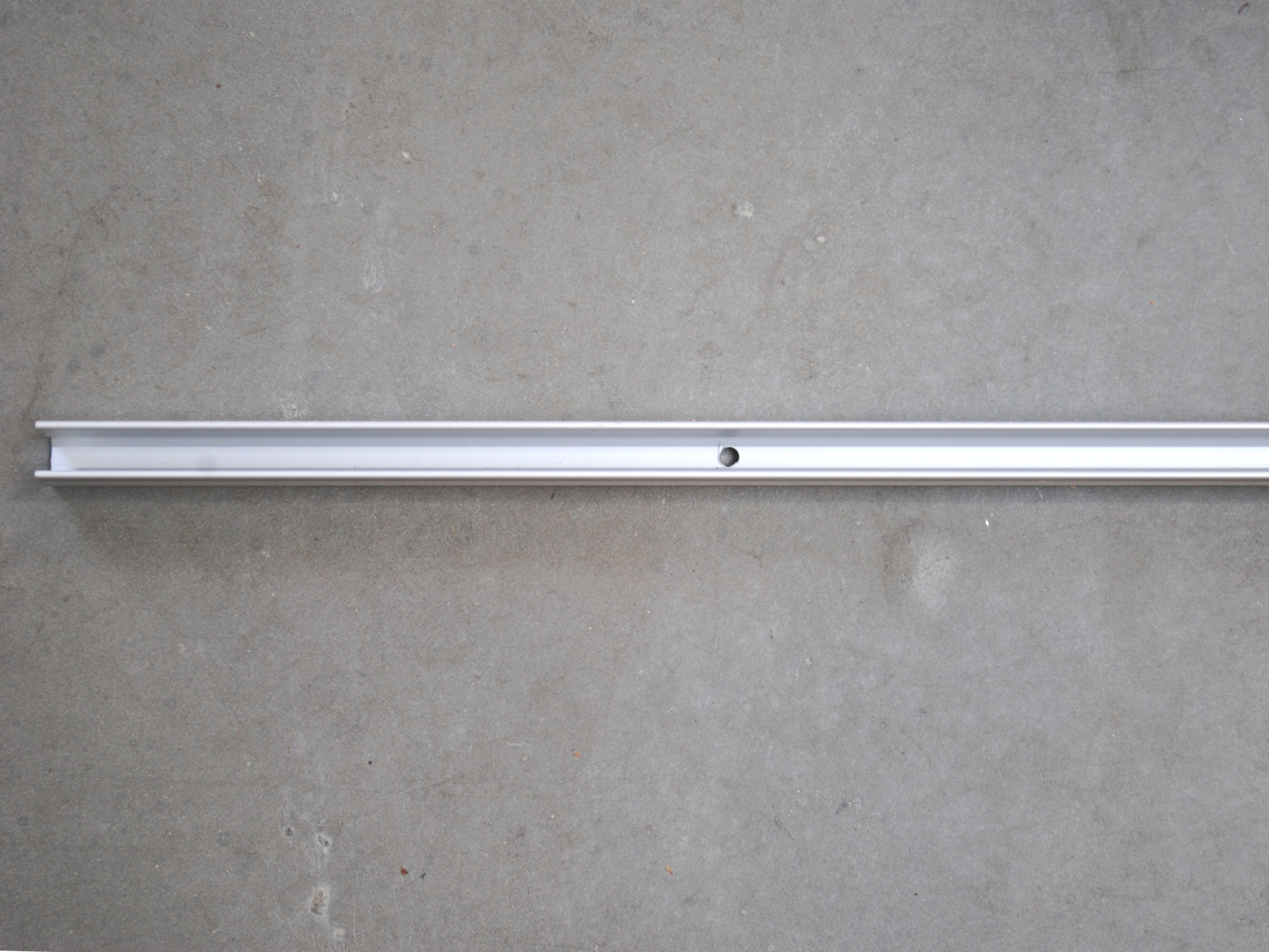 Aluminium montageprofiel 4x10mm Voor Enkelkleurige Neon - 1 Meter