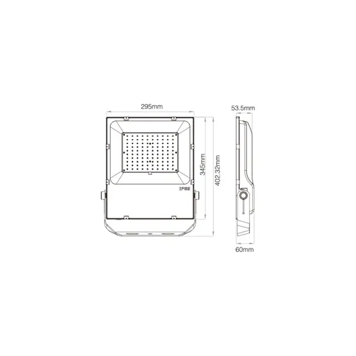 Miboxer Proiettore LED - FUTT07ZR - 8500 lumen - 100W RGB+CCT RF + Zigbee