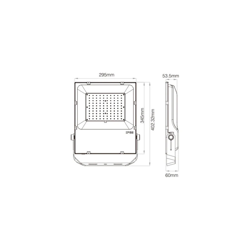 Miboxer Floodlight - FUTT07ZR - 8500 lumen - 100W RGB+CCT RF + Zigbee