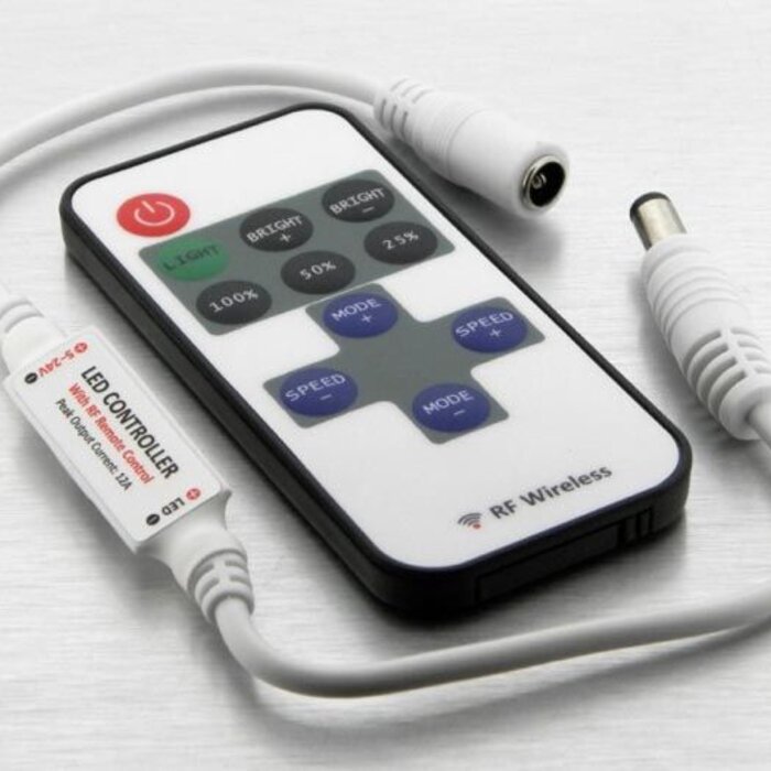 Mini LED-Dimmer mit Fernbedienung